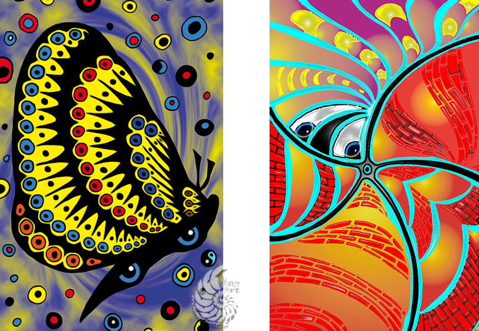 butterfly - muro